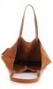 Bőr táska shopper bag Vera Pelle barna 601